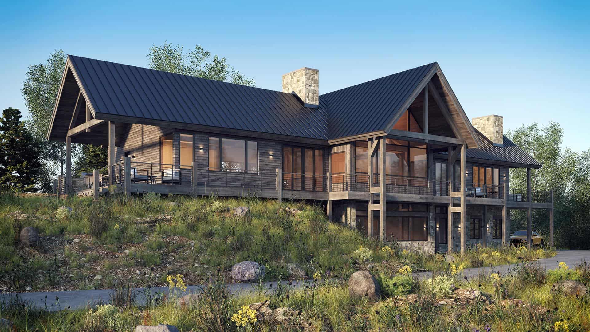 3D Rendering for Architects and Custom Home Builders