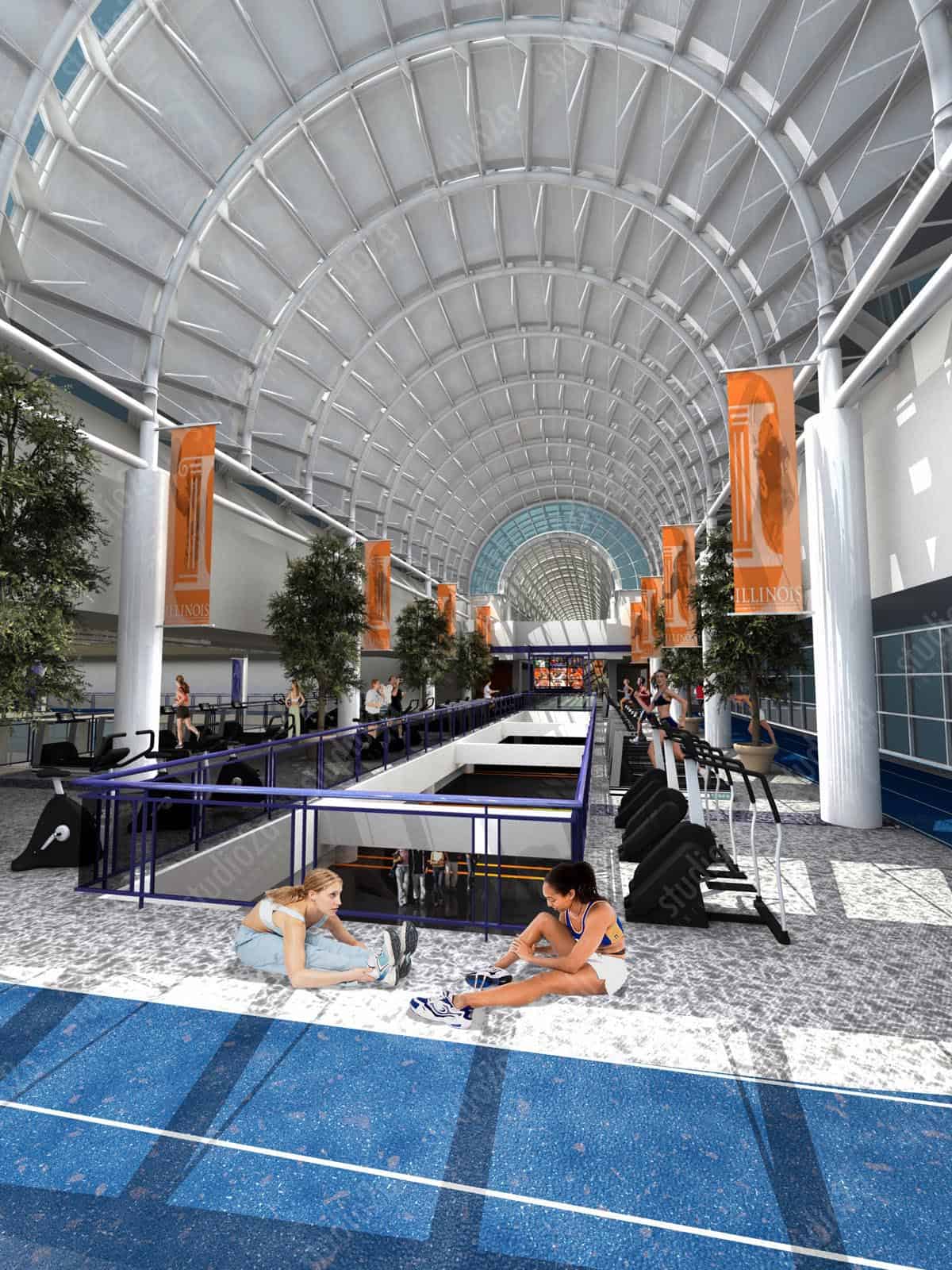 UNIVERSITY OF ILLINOIS REC CENTER