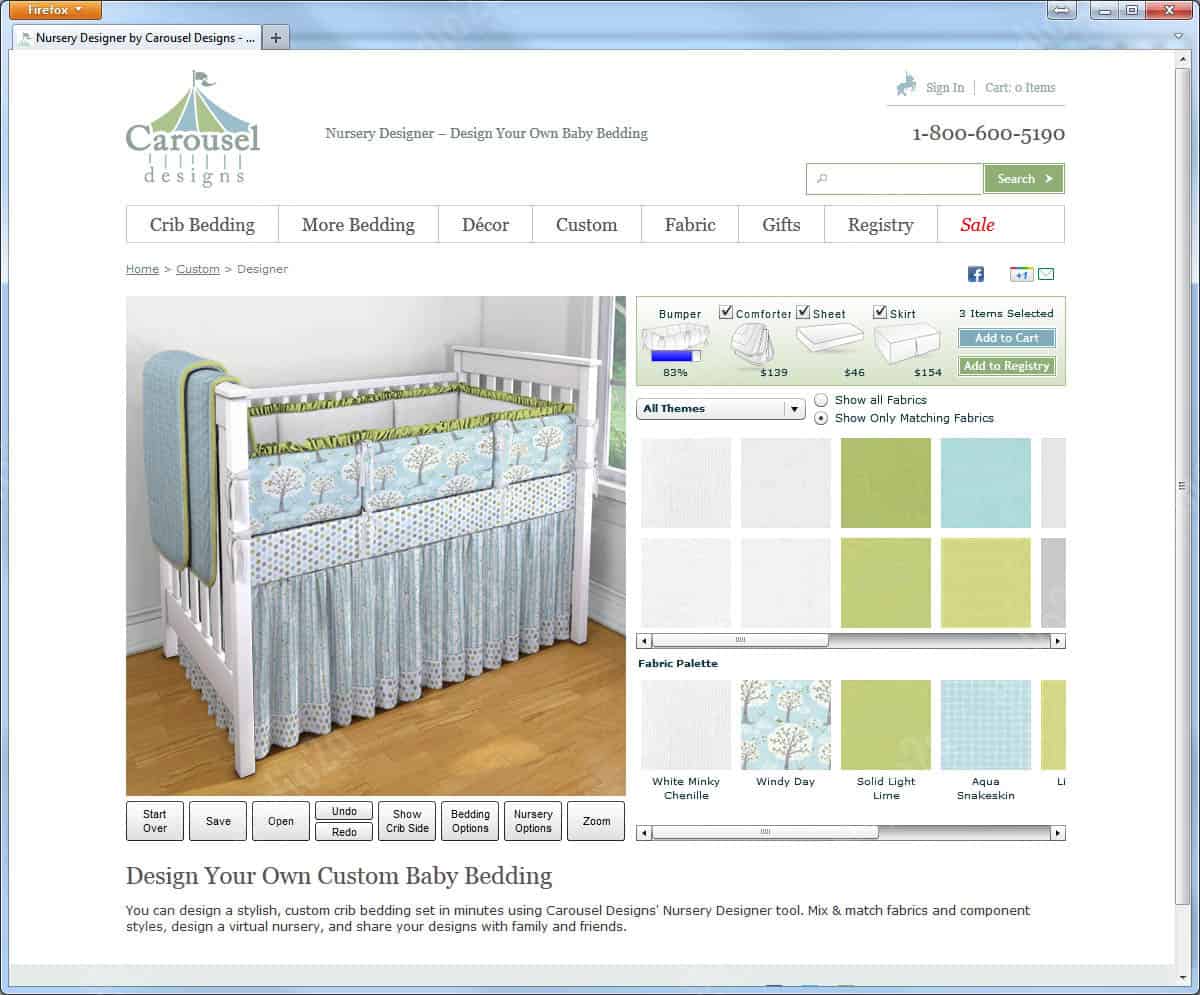 CAROUSEL DESIGNS – BEDDING DESIGNER